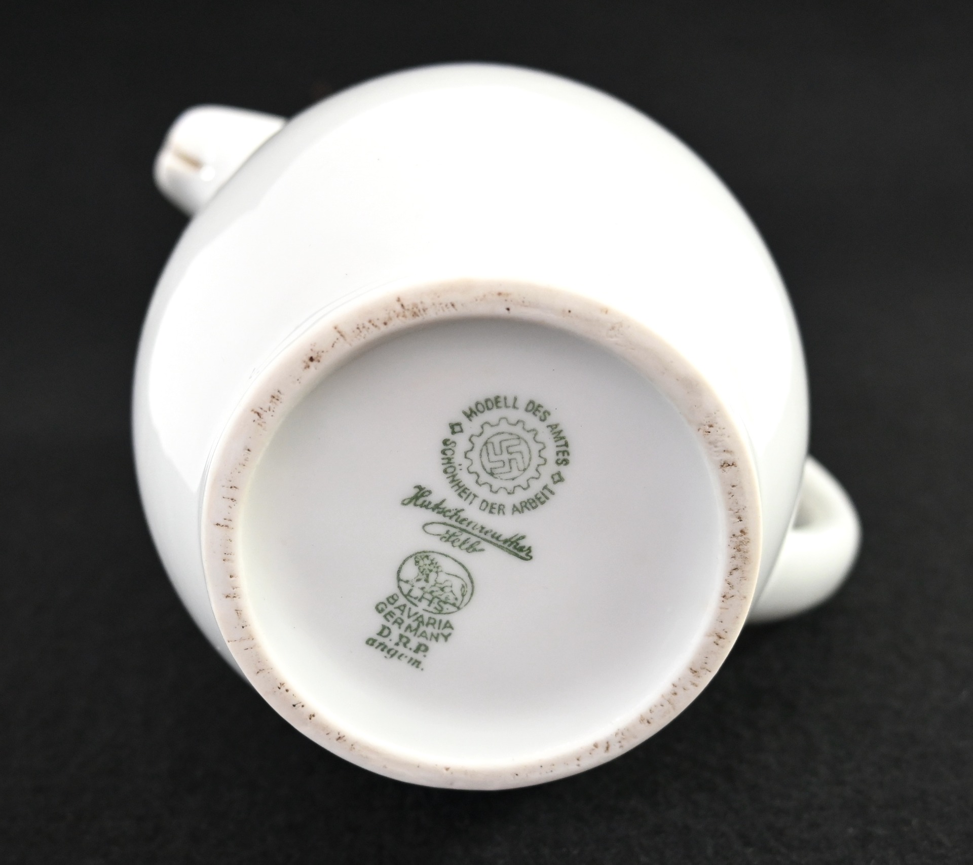 Rare DAF Porcelain (Milk) Pitcher (Hutschenreuther) – EA Militaria